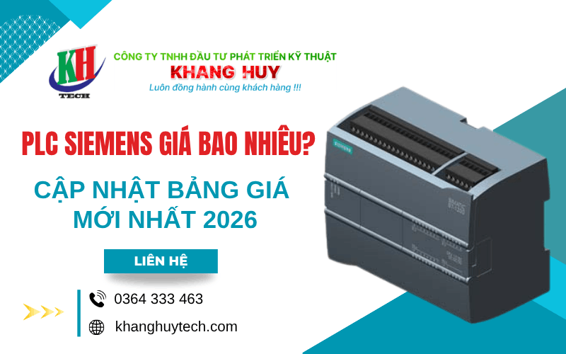 Ứng dụng lắp đặt tủ điện PLC Siemens