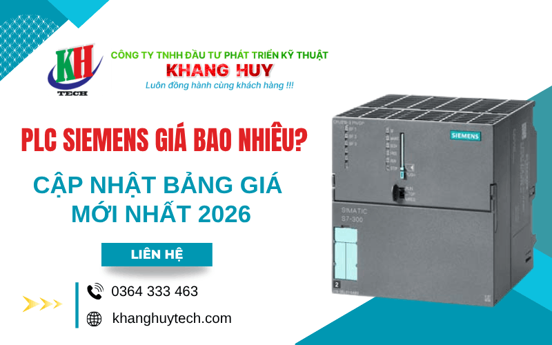 Kho hàng PLC Siemens Khang Huy Tech