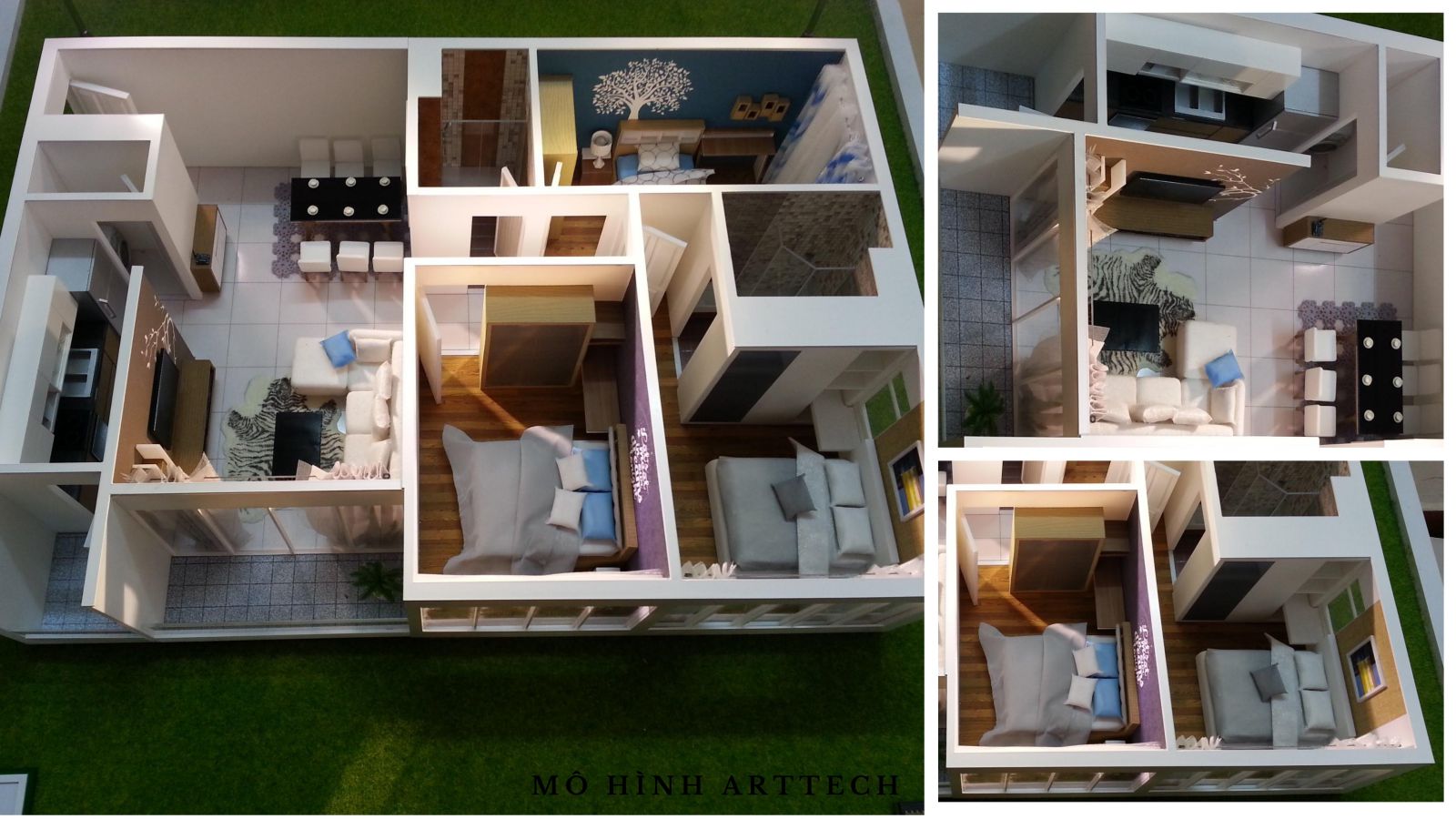 nội thất mô hình sa bàn