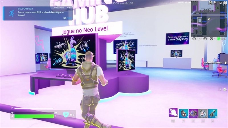 samsung hợp tác fortnite