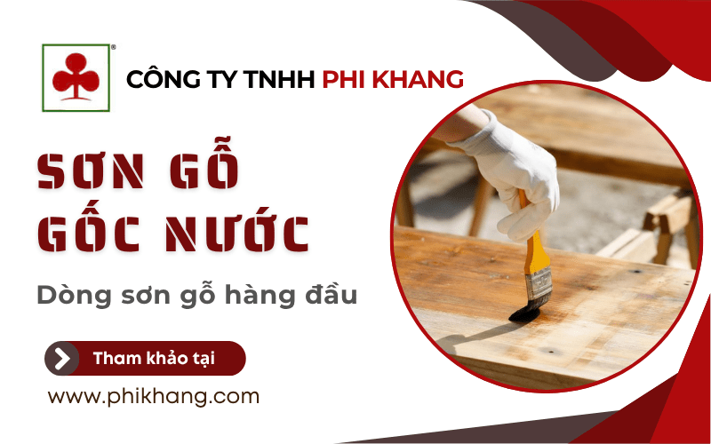 sơn gỗ gốc nước