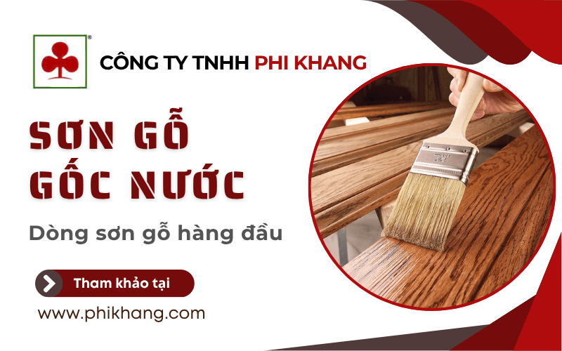 sơn gỗ gốc nước