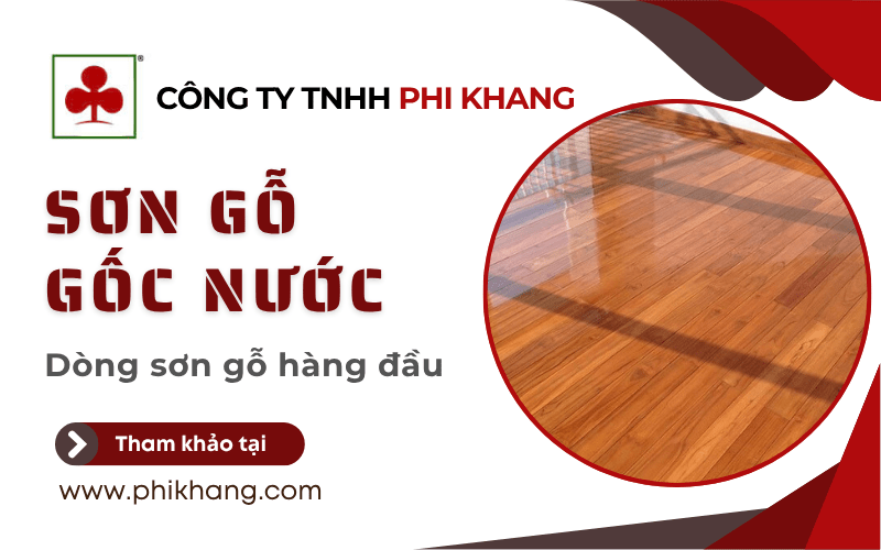 sơn gỗ gốc nước