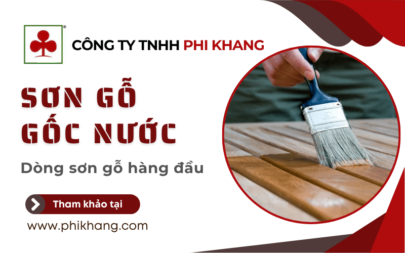 sơn gỗ gốc nước