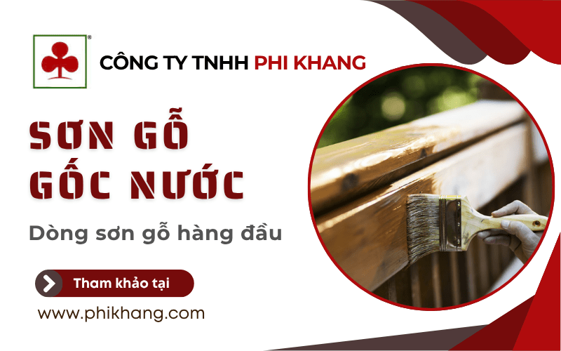 sơn gỗ gốc nước