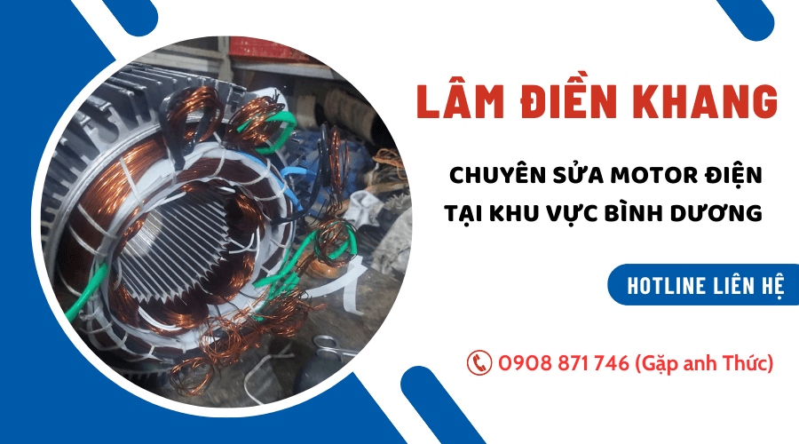 sửa chữa motor điện