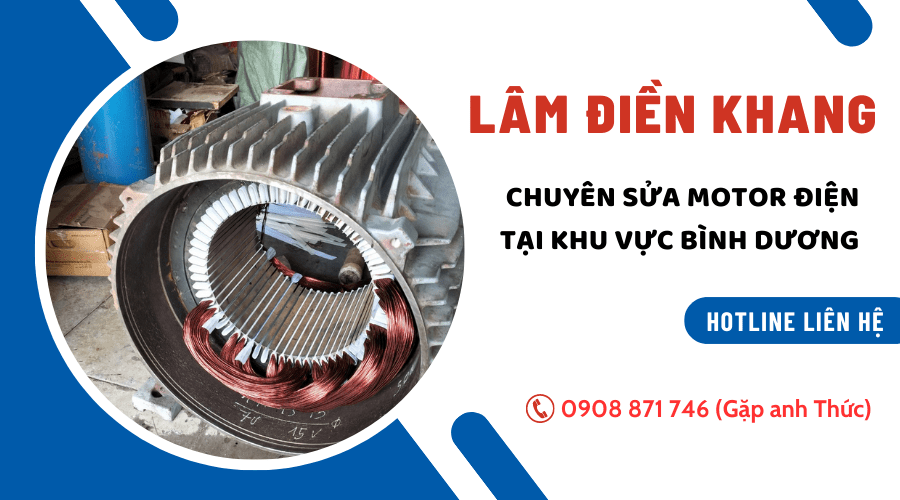 sửa chữa motor điện