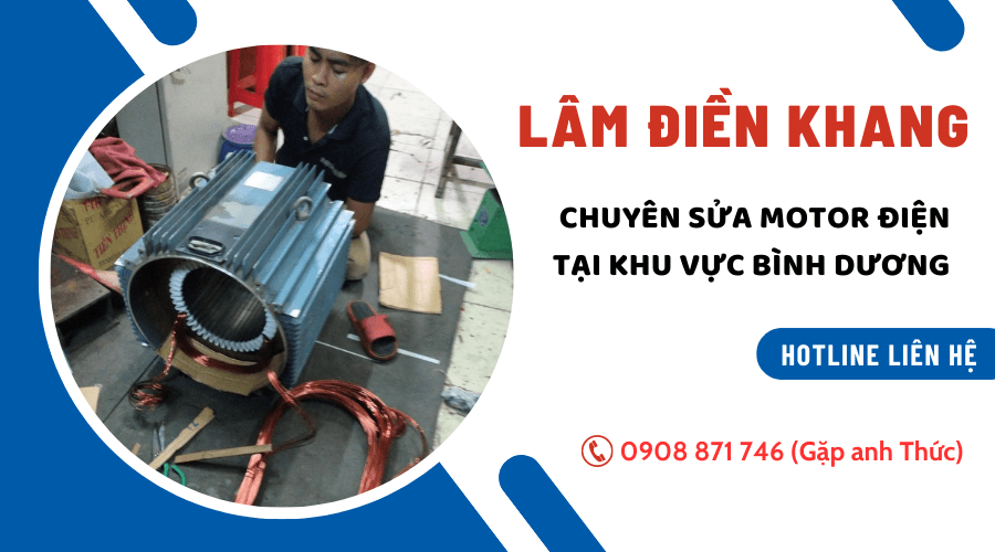 sửa chữa motor điện