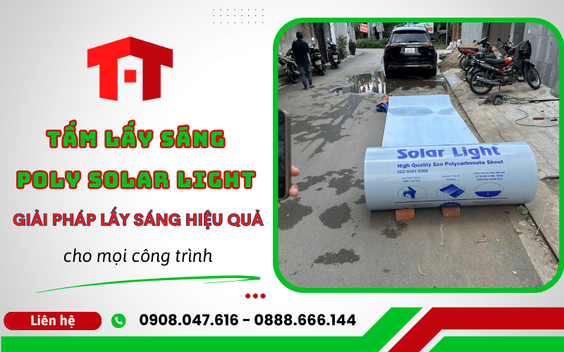Tấm lấy sáng poly Solar Light 
