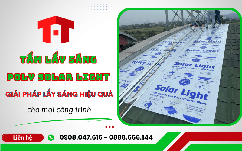 Tấm lấy sáng poly Solar Light 