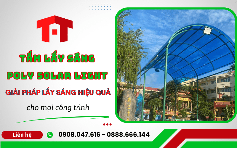 Tấm lấy sáng poly Solar Light 