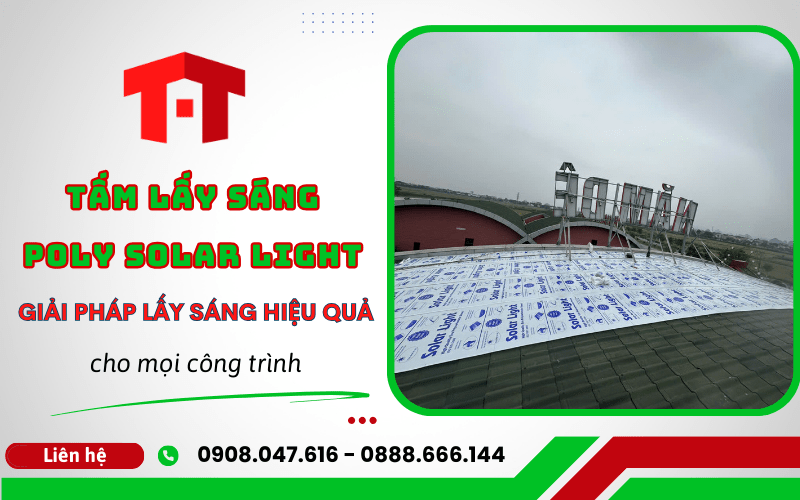 Tấm lấy sáng poly Solar Light 