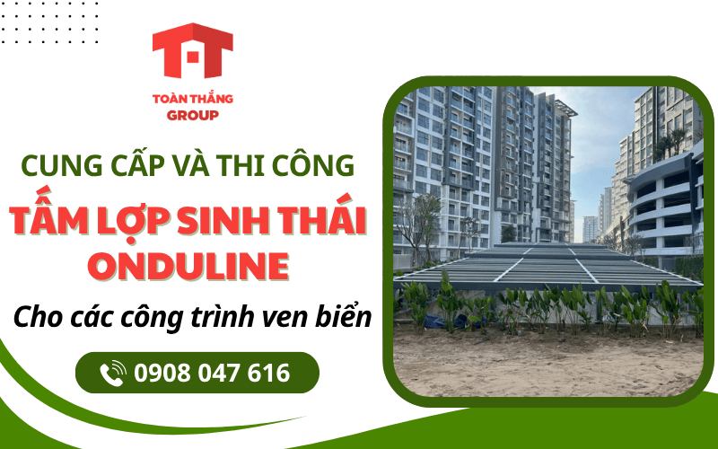 Tấm lợp sinh thái Onduline cho công trình ven biển