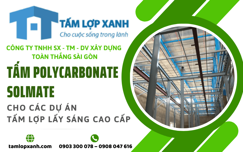 tấm Polycarbonate Solmart