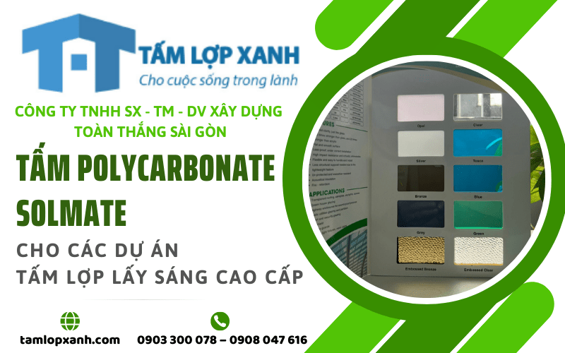 tấm Polycarbonate Solmart