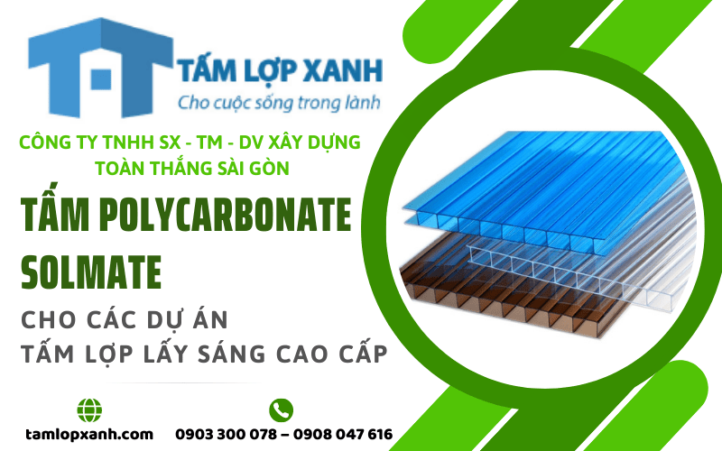 tấm Polycarbonate Solmart