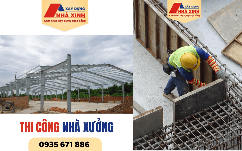 Thi công nhà xưởng