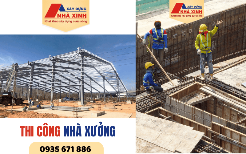 Thi công nhà xưởng