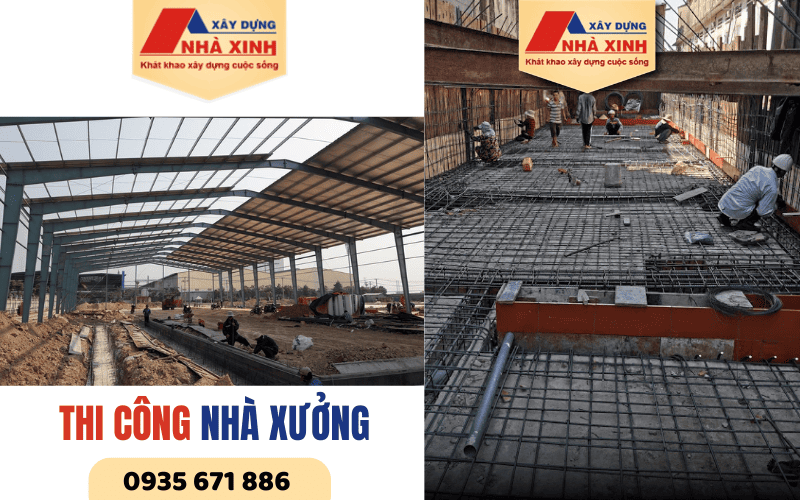 Thi công nhà xưởng