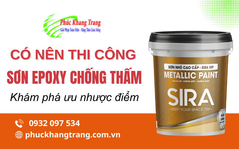 sơn epoxy chống thấm