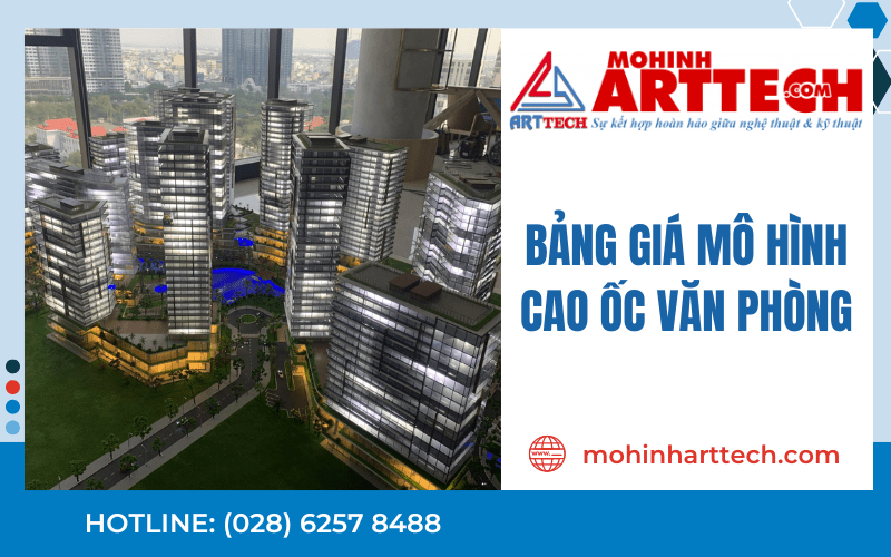 mô hình cao ốc văn phòng