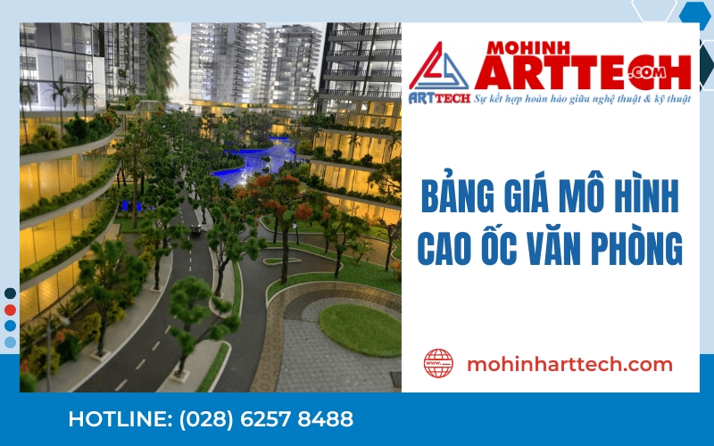 mô hình cao ốc văn phòng