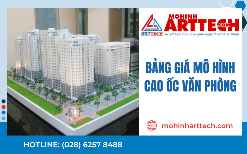 mô hình cao ốc văn phòng