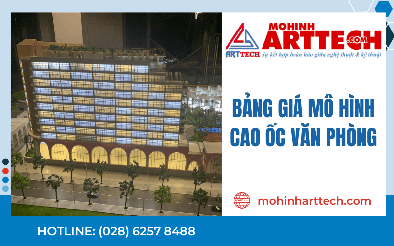 mô hình cao ốc văn phòng