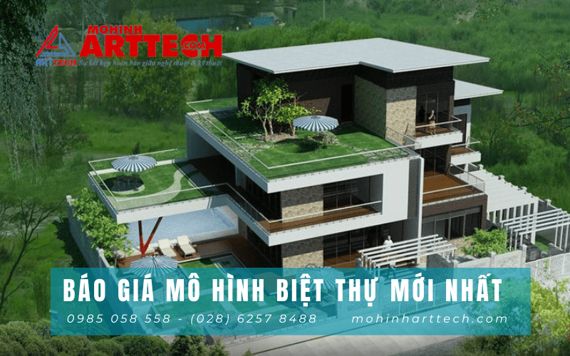 mô hình biệt thự