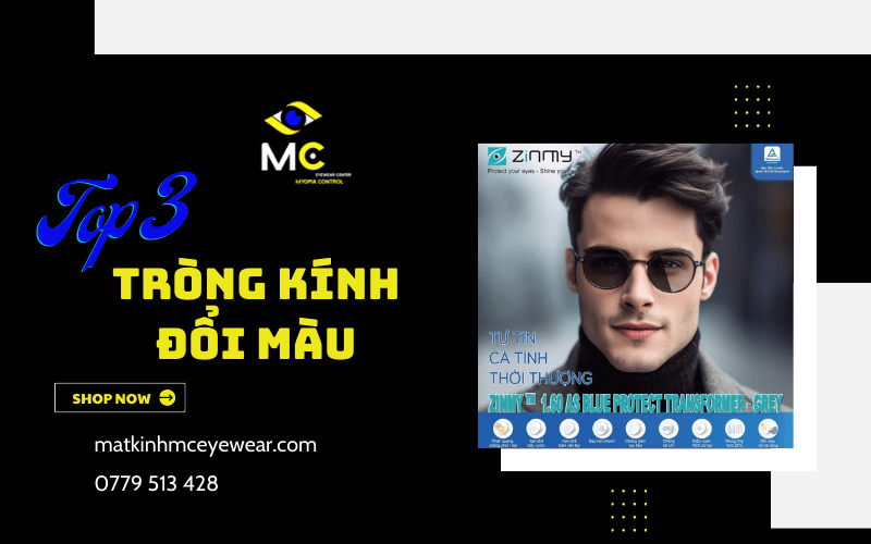 tròng kính đổi màu