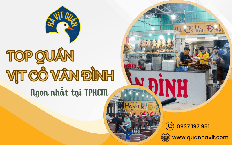 quán vịt cỏ Vân Đình