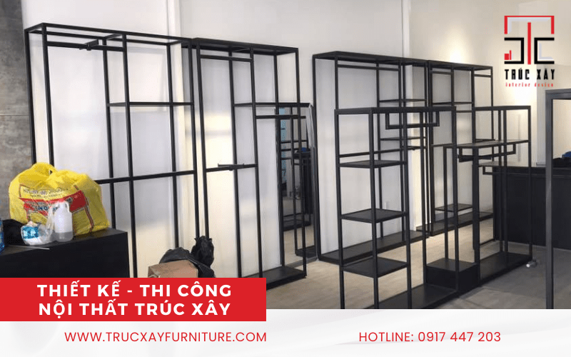 thi công nội thất cửa hàng