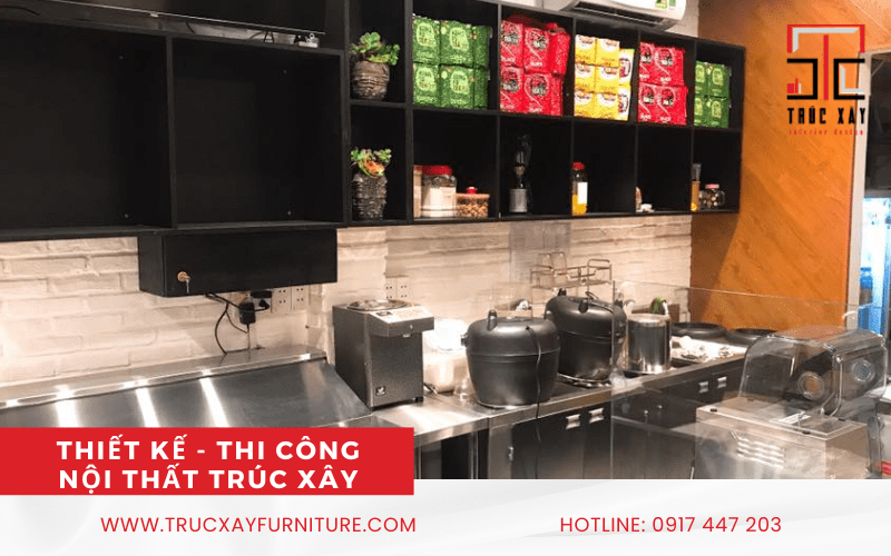 thi công nội thất cửa hàng