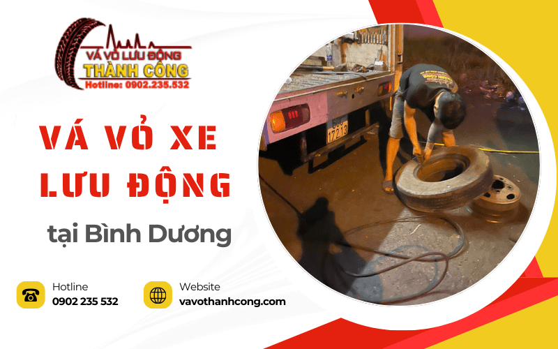 vá vỏ xe lưu động Thành Công