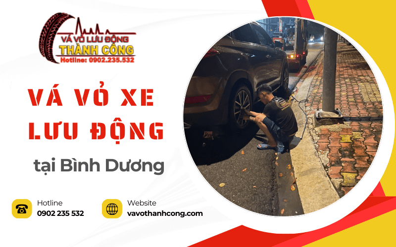 vá vỏ xe lưu động Thành Công