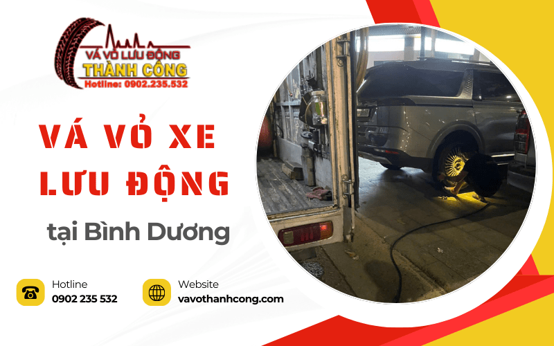 vá vỏ xe lưu động Thành Công