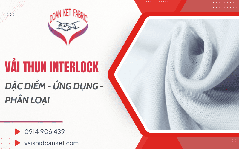 vải thun Interlock