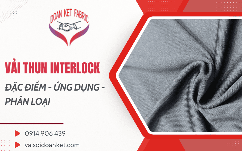 vải thun Interlock