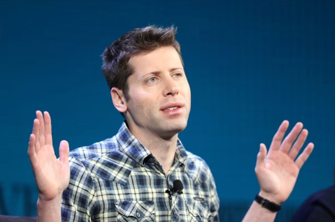 Sam Altman trong một sự kiện năm 2017