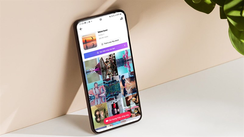 Cách lấy filter nước ngập trên Tiktok hottrend hiện nay