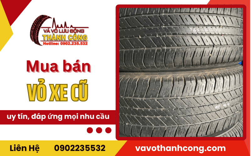 vỏ xe cũ