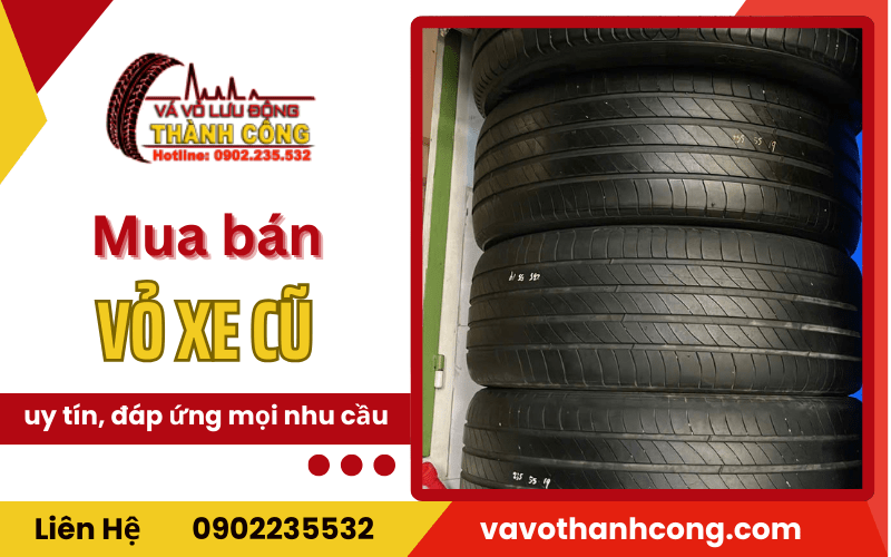 vỏ xe cũ