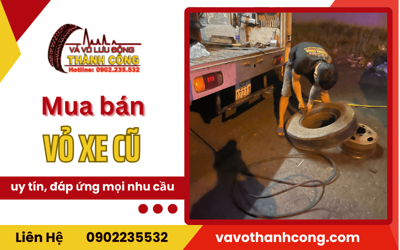 vỏ xe cũ